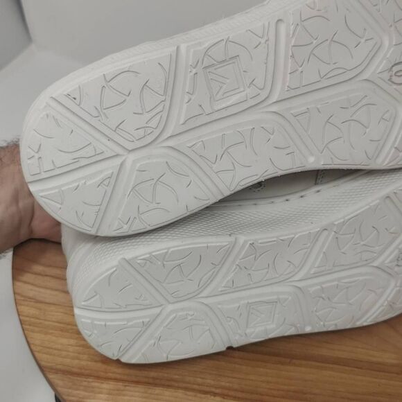 Sandro Moscolini Sneakers Mens Size 9 Movers Marlin Off White Leather Lace Up - Picture 6 of 12